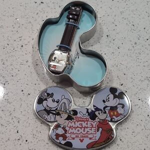 Disney Mickey Mouse 90 Years Brown Watch